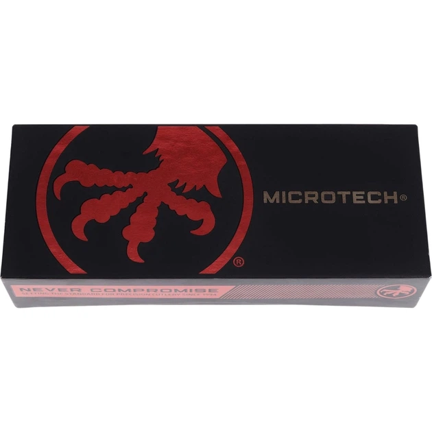Ніж Microtech Amphibian Stonewash Black (137RL-10FLGTBK) - зображення 6