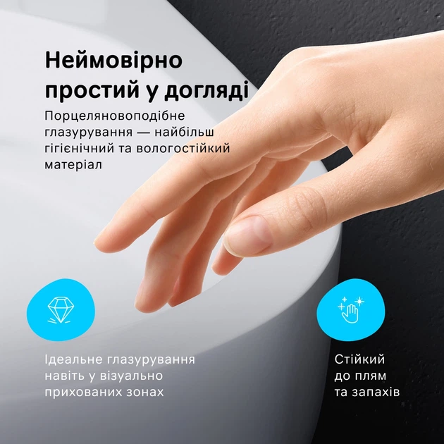 Унитаз-компакт Am.Pm Pride CPA8900SC с сиденьем Soft Close дюропласт - изображение 5