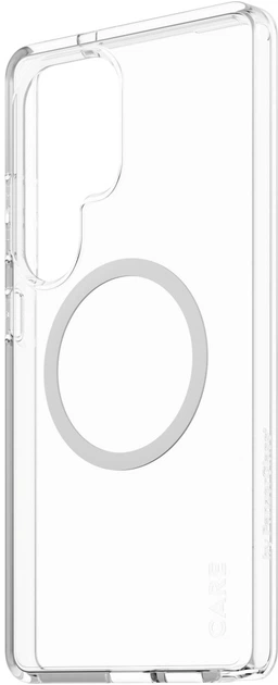 Чохол CARE by Panzer Glass Flagship Urban Combat Qi для Samsung Galaxy S25 Ultra Transparent-White (5715685017025) - зображення 2
