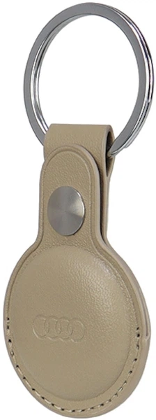 Чохол-брелок Audi для Apple AirTag Beige (6955250228015) - зображення 6