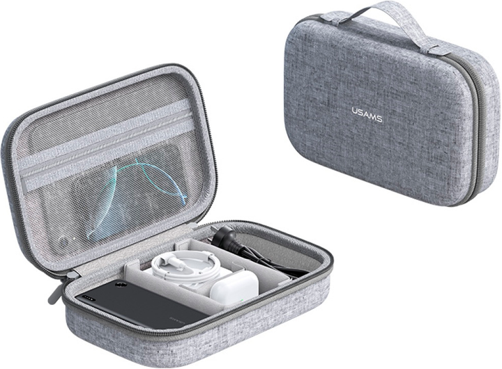 Сумка для аксесуарів USAMS JX Series Grey (6958444995298) - зображення 4