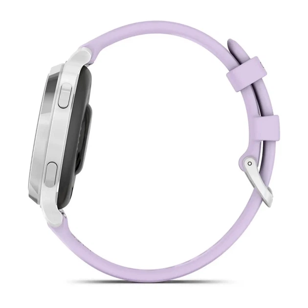 Смарт-часы Garmin Lily 2 Active, Silver/Jasmine Purple, Silicone, (010-02891-01) - Фото 5 Смарт-часы Garmin Lily 2 Active, Silver/Jasmine Purple, Silicone, (010-02891-01) - изображение 5