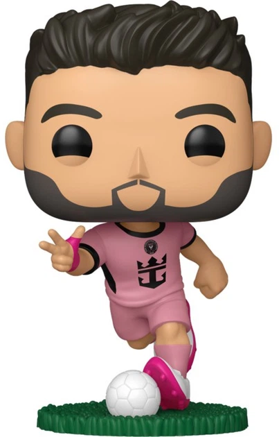 Фігурка Funko POP! MLS: Inter Miami CF Luis Suarez (Pink Kit) 10 см 94701 (889698947015) - зображення 2