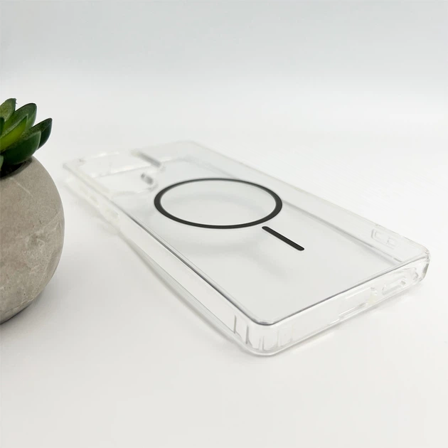 Чохол Cosmic Acrylic Thin Magnetic for Samsung Galaxy S25 Ultra Grey - зображення 4