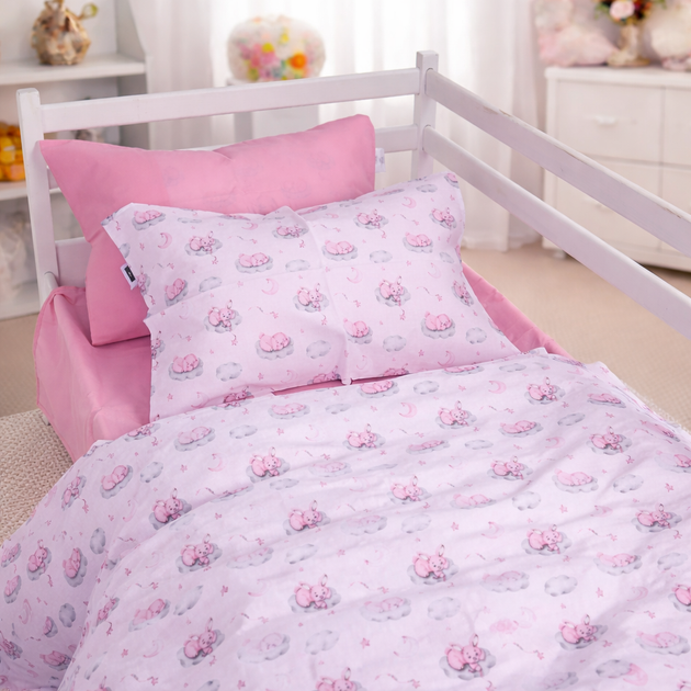 Наволочка MirSon Kids Time 17-0919 Pink Moon Бязь 40х60 см (2200012569931) - Фото 4 Наволочка MirSon Kids Time 17-0919 Pink Moon Бязь 40х60 см (2200012569931) - изображение 4