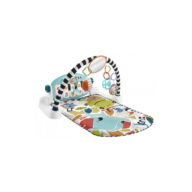 Дитячий килимок Fisher-Price ігровий центр блакитний Натискай та грай з технологією Smart Stages (англ.) (HWY58) - Фото 1 Дитячий килимок Fisher-Price ігровий центр блакитний Натискай та грай з технологією Smart Stages (англ.) (HWY58) - зображення 1