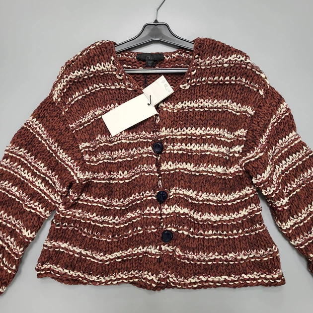 Комбінований кардиган Zara 0021/023 S - Фото 7 Комбінований кардиган Zara 0021/023 S - изображение 7