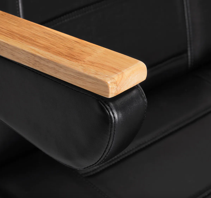 Кушетка косметологічна електрична Fregat SILLON Lux 273b 3 мотори Чорна - зображення 8