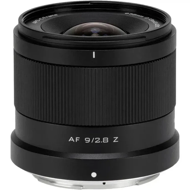 Объектив Viltrox AF 9mm F/2.8 Air Z mount (AF 9/2.8 Z) - широкоугольный, автофокусный для Nikon Z-mount (APS-C) - изображение 4