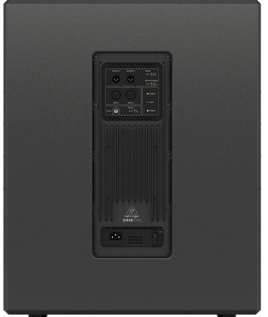Subwoofer Music Tribe ‌Behringer DR18SUB  2400W 18" (4033653231497) - obraz 3