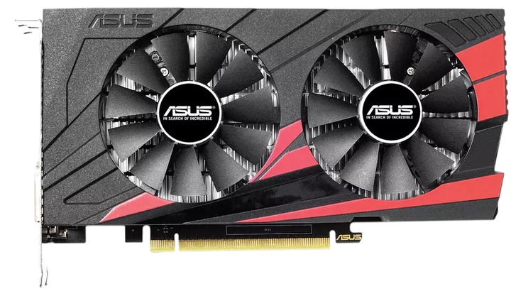 Відеокарта GeForce GTX 1050 2GB Asus Expedition OC (EX-GTX1050-O2G) Б/В - Фото 2 Відеокарта GeForce GTX 1050 2GB Asus Expedition OC (EX-GTX1050-O2G) Б/В - зображення 2