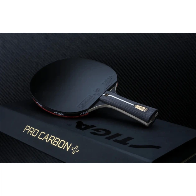 Ракетка для настільного тенісу Stiga Pro Carbon Plus 5 Star FL (1215-2820-01) (931105) - зображення 5