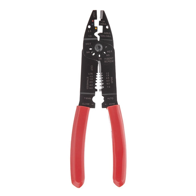 Клещи обжимные INTERTOOL (0,5-6,0 мм) HT-7056 - Фото 4 Клещи обжимные INTERTOOL (0,5-6,0 мм) HT-7056 - изображение 4