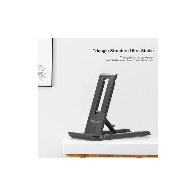 Подставка для планшета и телефона Sailing Desktop Phone Holder Black Essager (EZJZM-FC01) - изображение 4