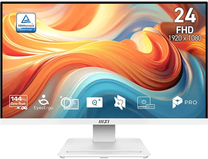 Monitor 23.8" MSI PRO MP241W-E14V (9S6-3PE1CH-027) - Zdjęcie 1 Monitor 23.8" MSI PRO MP241W-E14V (9S6-3PE1CH-027) - obraz 1