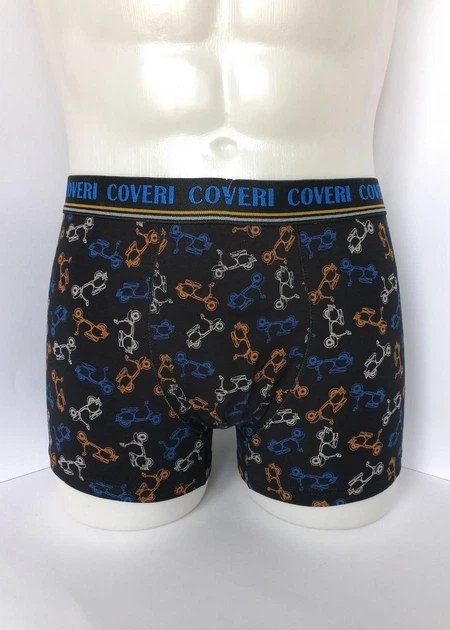 Мужские трусы боксеры EnricoCoveri EB1296 L 3 шт Разноцветный - изображение 2