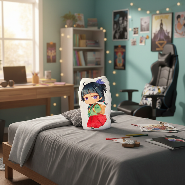 Фигурная подушка Маомао Maomao Монолог Травницы Kusuriya no Hitorigoto 30x40 см - Фото 2 Фигурная подушка Маомао Maomao Монолог Травницы Kusuriya no Hitorigoto 30x40 см - изображение 2