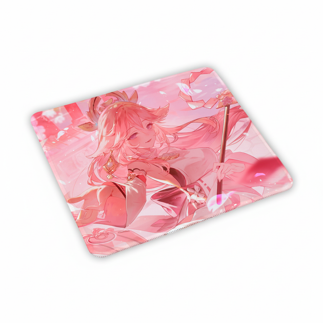 Коврик для мыши Геншин импакт Genshin Impact Яэ Мико 22*18 см 633949-05 - Фото 1 Коврик для мыши Геншин импакт Genshin Impact Яэ Мико 22*18 см 633949-05 - изображение 1