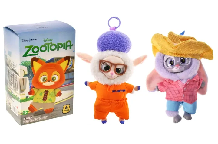 Іграшка-сюрприз м'яка Брелок Зоотрополіс Zootopia у коробці 20см - изображение 2