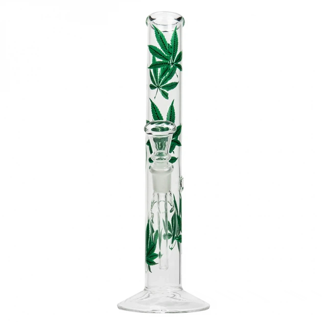 Бонг скляний Hangover Multi Leaf 260mm - Фото 2 Бонг скляний Hangover Multi Leaf 260mm - изображение 2