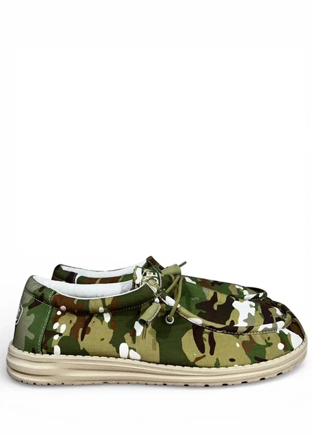 Мокасини Hey Dude Wally Camouflage (s/n 40004-9CQ), Камуфляж, Розмір 46 (US M13), 30 см - Фото 4 Мокасини Hey Dude Wally Camouflage (s/n 40004-9CQ), Камуфляж, Розмір 46 (US M13), 30 см - зображення 4