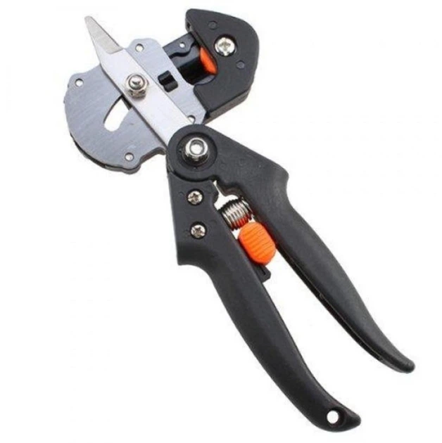 Профессиональный прививной секатор для обрезки и прививки деревьев Professional Grafting Tool ножницы садовые + лента в подарок - изображение 8