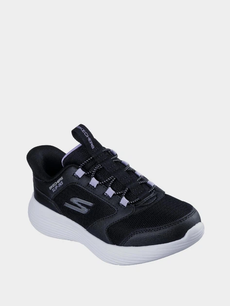 Детские кроссовки для девочек Skechers 32 Черный 303855L BLK - изображение 2