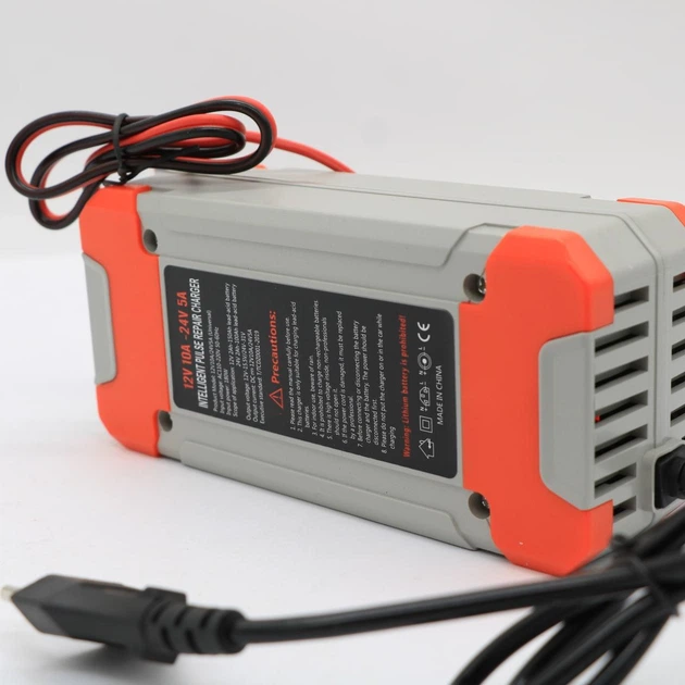 Зарядное устройство для аккумуляторов на 12/24V, 10A / Автомобильная зарядка / Пуско зарядное устройство - изображение 3