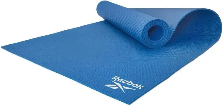 Килимок для йоги Reebok Yoga Mat 4 мм, синій - Фото 1 Килимок для йоги Reebok Yoga Mat 4 мм, синій - изображение 1