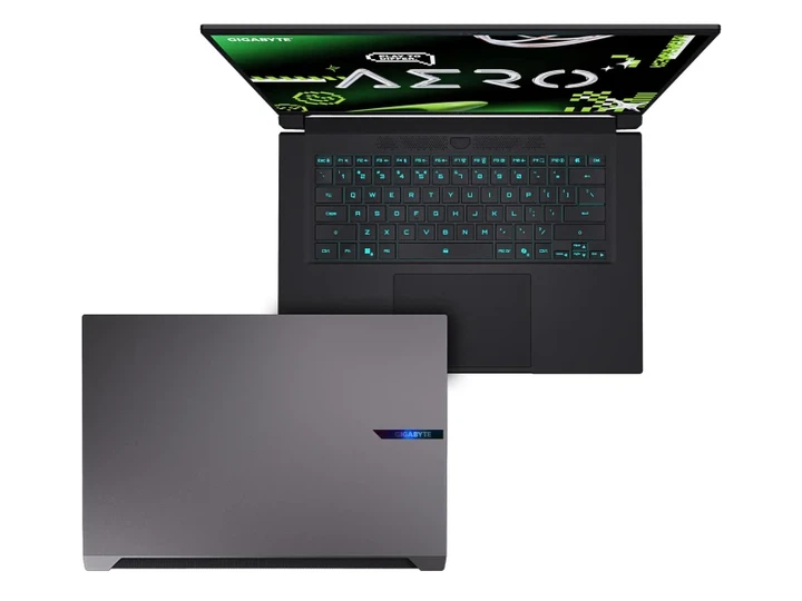 Ноутбук Gigabyte AERO X16 Ryzen AI 7 350/16GB/1TB+512/W11 RTX5060 165Hz szary (1VH93EEC94AH) - изображение 8