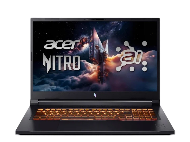 Ноутбук Acer Nitro V17 AI Ryzen AI 7-350/16GB/1TB/Win11 RTX5060 (ANV17-61 || NH.QWEEP.005) - зображення 4