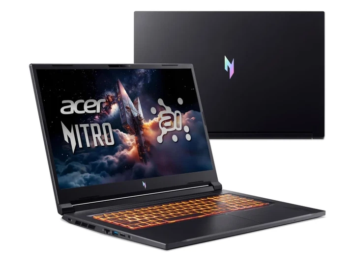 Ноутбук Acer Nitro V17 AI Ryzen AI 7-350/16GB/1TB/Win11 RTX5060 (ANV17-61 || NH.QWEEP.005) - зображення 3