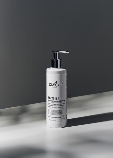 DM.Cell (ДиЭм.Сел) Anti-Bac Control Foam Cleanser - антибактериальная пенка для лица 250 мл, с прополисом, для проблемной кожи - изображение 2
