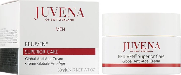 Антивозрастной крем Juvena Rejuven Men Superior Overall Anti-Age Cream 50 мл (76834) - Фото 1 Антивозрастной крем Juvena Rejuven Men Superior Overall Anti-Age Cream 50 мл (76834) - изображение 1