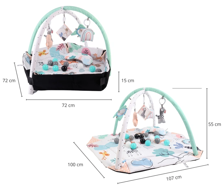 Сенсорний килимок TinyMini розвивальний Чучусь 8771 (5907090700948) - зображення 9