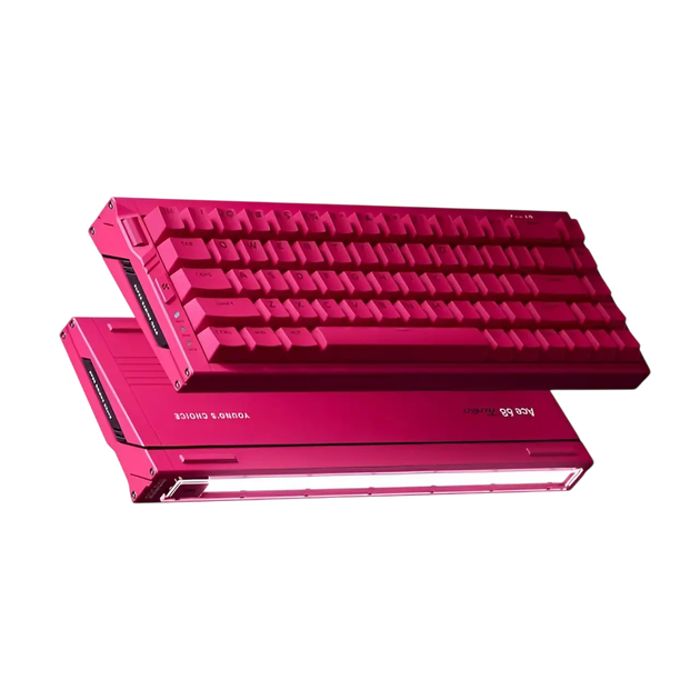 Клавіатура MCHOSE Ace 68 Turbo Mount Tai Magnetic Switch GT Berry Red - Фото 2 Клавіатура MCHOSE Ace 68 Turbo Mount Tai Magnetic Switch GT Berry Red - зображення 2