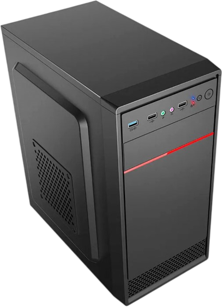 Корпус Casecom GN-1714 450W Black (GN-1714-450) - Фото 3 Корпус Casecom GN-1714 450W Black (GN-1714-450) - изображение 3