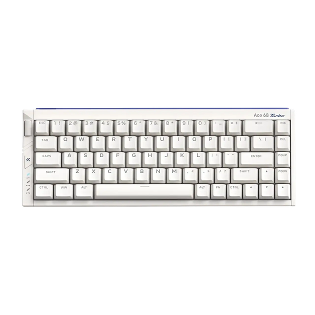 Клавіатура MCHOSE Ace 68 Turbo Mount Tai Magnetic Switch GT Nova White - Фото 1 Клавіатура MCHOSE Ace 68 Turbo Mount Tai Magnetic Switch GT Nova White - зображення 1
