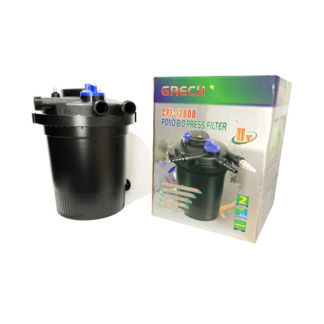 Прудовый фильтр с стерилизатором SunSun CPF-12000 10000 л/час до 12000 л - изображение 2