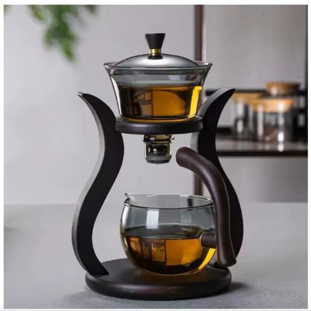 Чайник заварочный стеклянный с магнитным клапаном 350 мл Lazy Kung Fu Glass - изображение 9