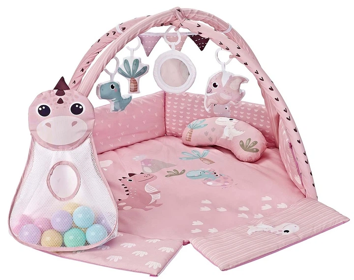 Сенсорний килимок TinyMini розвивальний Dino Pink CC9881 (5907090700962) - зображення 2