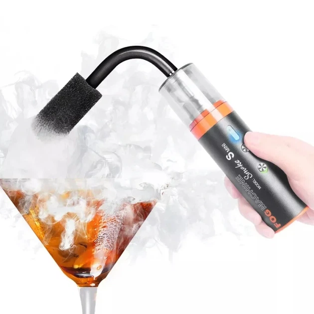 Генератор диму — LENSGO Smoke S Mini Handheld Fog Machine (SMOKE-S-Mini) — портативний дим-машина для фото- та відеознімання - зображення 3