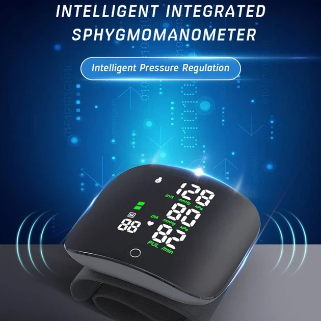 Сучасний зап’ястний тонометр Blood Pressure Monitor AND554 - зображення 3