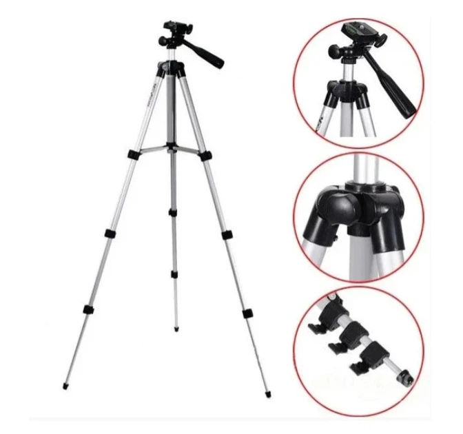 Штатив для камеры Tripod 3110 102 см черный - Фото 4 Штатив для камеры Tripod 3110 102 см черный - изображение 4