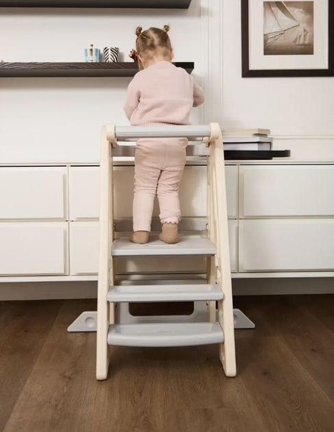 Вежа монтесорі Kivibaby grey - Фото 6 Вежа монтесорі Kivibaby grey - зображення 6