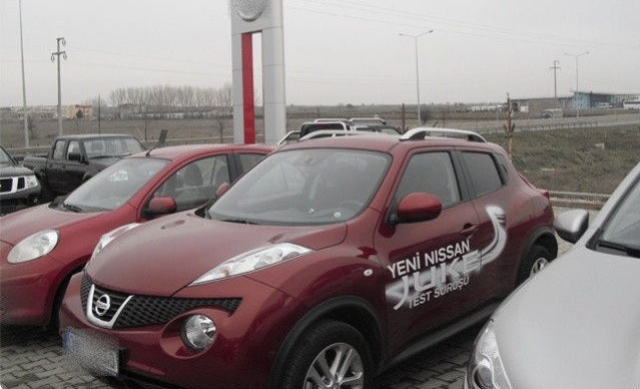 Nissan Juke рейлинги дуги багажник на крышу для NISSAN Ниссан Juke 2010- /тип Crown,Крепление на клей АМ0018215 - изображение 4