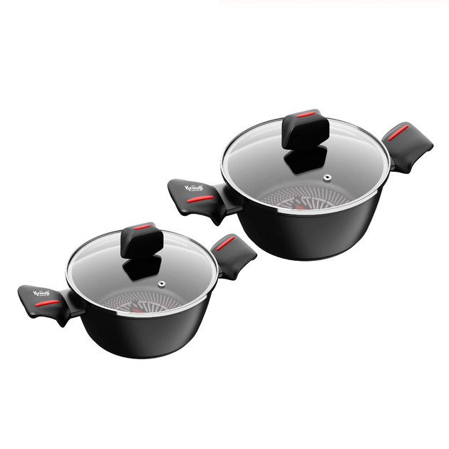 Каструля з кришкою Smart Fry 2,3л, 6,6л + ПОДАРУНКИ: Френч-прес Krauff 1 л - изображение 2