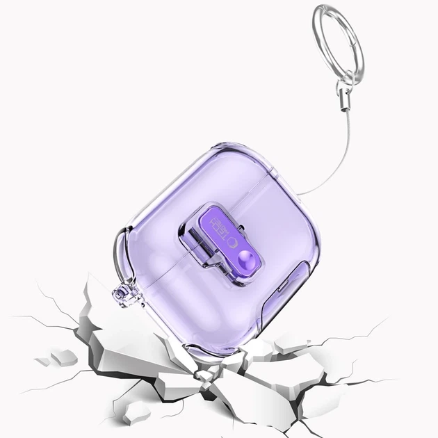 Чохол для навушників Tech-Protect Bounce Pro для AirPods Pro 3 Clear (5906302392681) - зображення 8