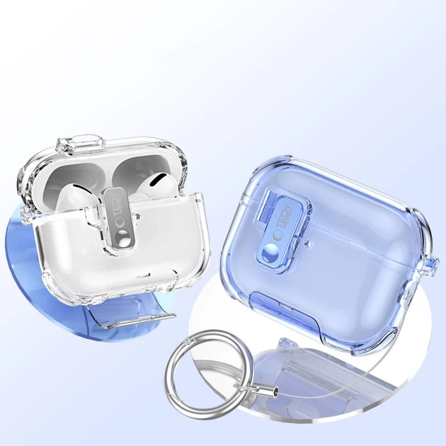 Чохол для навушників Tech-Protect Bounce Pro для AirPods Pro 3 Clear (5906302392681) - зображення 10