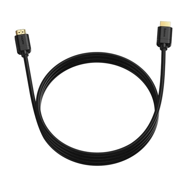 Кабель Baseus High Definition HDMI to HDMI 3m Black (CAKGQ-C01) - Фото 6 Кабель Baseus High Definition HDMI to HDMI 3m Black (CAKGQ-C01) - изображение 6
